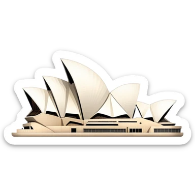 Sydney Opera House landmark sticker