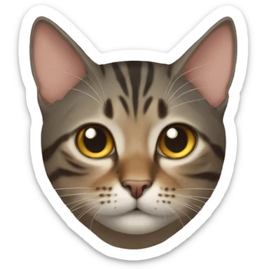 Nepalease cat sticker