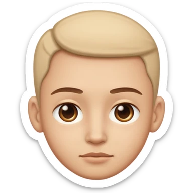 side eye emoji with whole face sticker