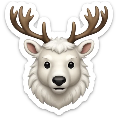 polar caribou sticker