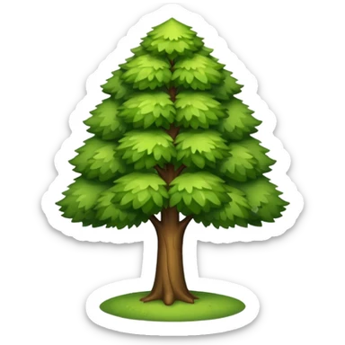 tree camping only tree sticker
