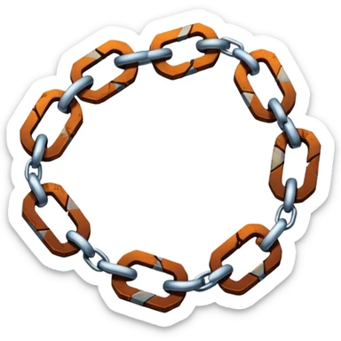 The chains are broken sticker