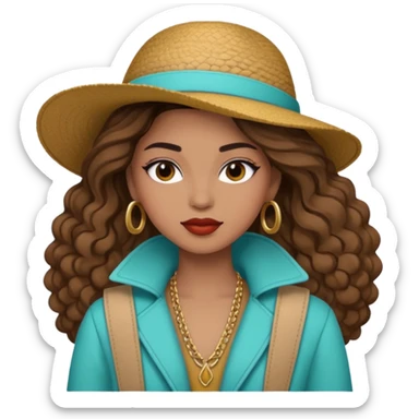 Indumentaria femenina sticker