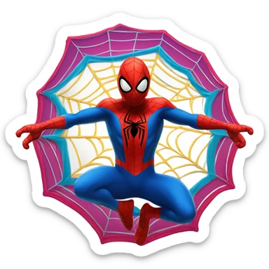 Photorealistic pregnant Spiderman pregnant pregnant pregnant  sticker