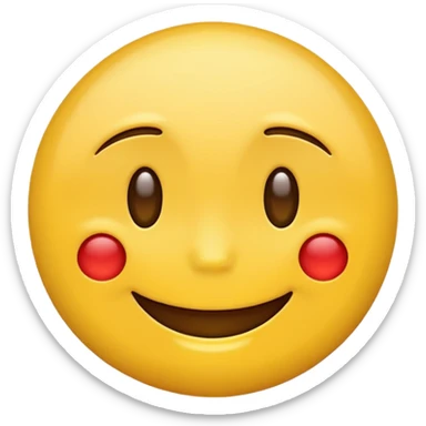 iPhone emoji with text message saying no sticker