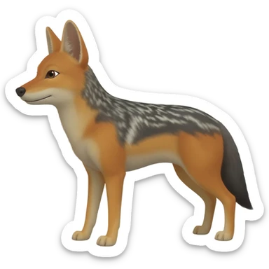 Jackal sticker