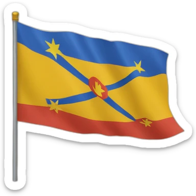 kabyle flag sticker