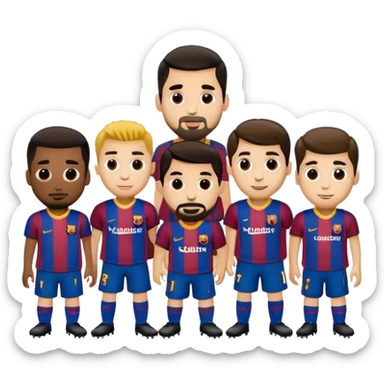 Football club barcelona sticker