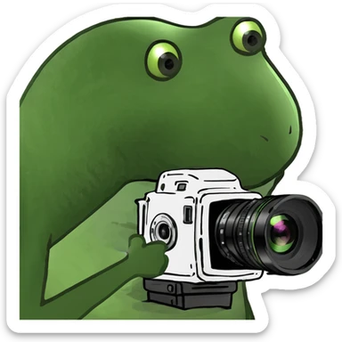 cinema camera wizard sticker