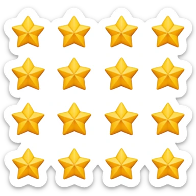 Tiered ranking sticker