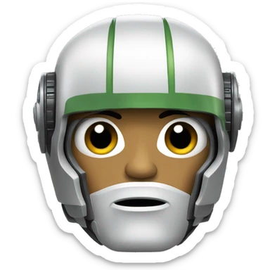 starwars robot like ND-5 sticker