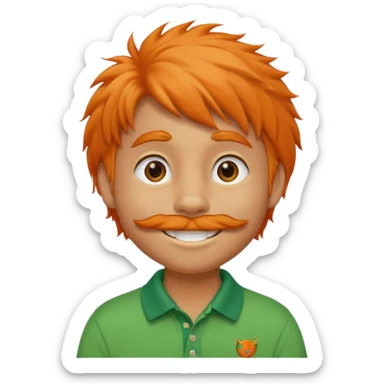 Preppy Lorax sticker