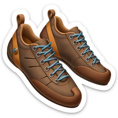 climbing shoes sticker