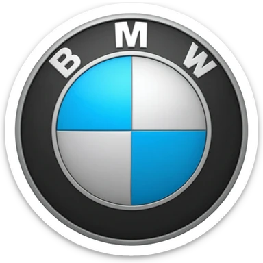 BMW icon sticker