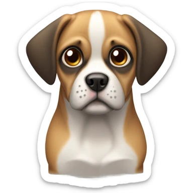 Puggle sticker