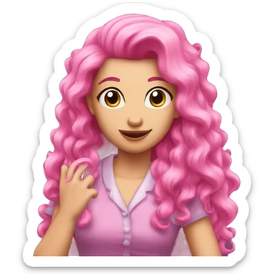 Pinkie promise  sticker