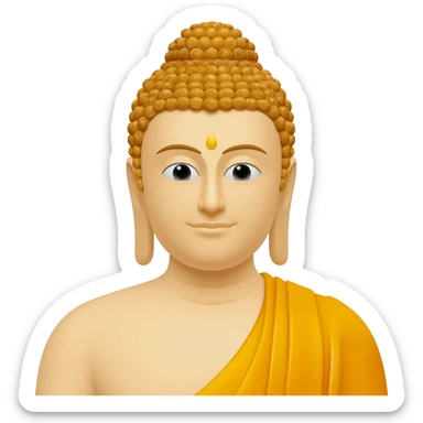 Buddha sticker
