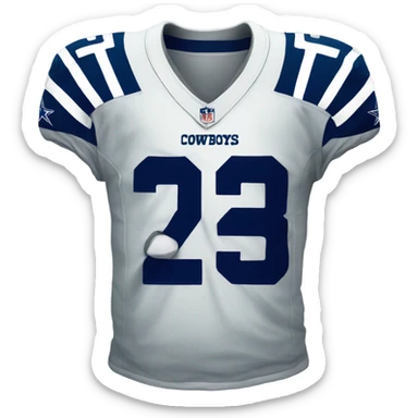Dallas Cowboys Jersey sticker