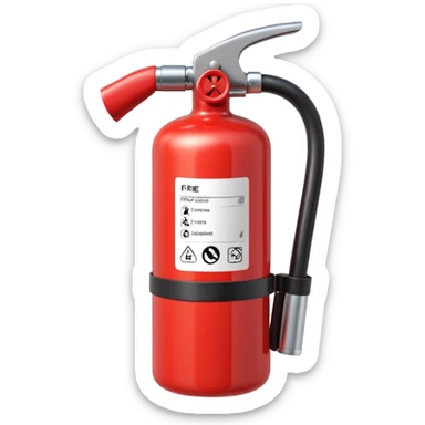 Fire Extinguisher sticker