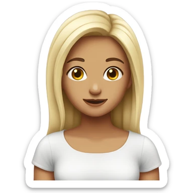 Girl  love hier besti sticker