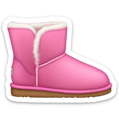 pink uggs sticker