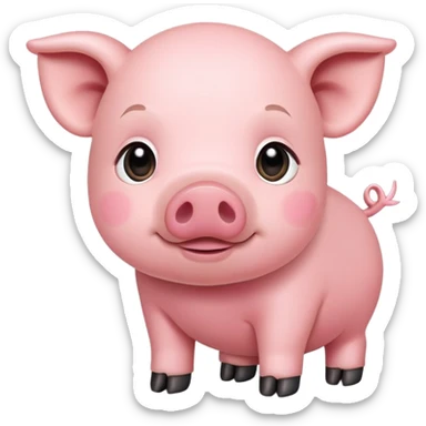 Pig Calf sticker