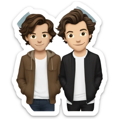 louis tomlinson and harry styles sticker