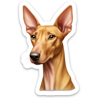 A Egyptian pharaoh hound sticker