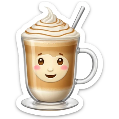 latte sticker