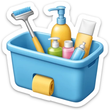 produtos de higiene pessoal sticker