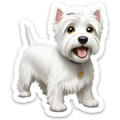 Westie sticker