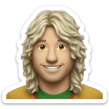 Welsh a bruin met brede bles sticker