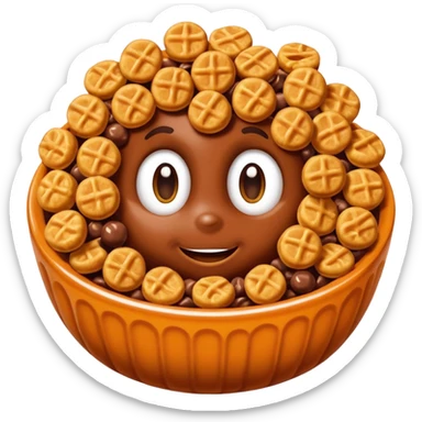 Reese's puffs. sticker