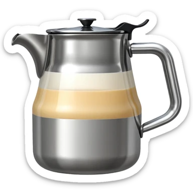inox Milk pitcher

 sticker