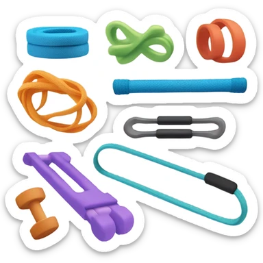 Stretching tools sticker