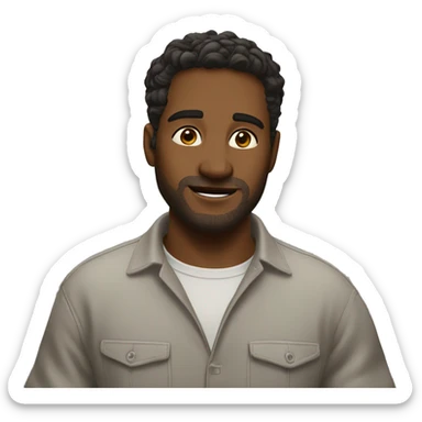 a guy answering YES, its AMAZING! 🔥🌍 sticker