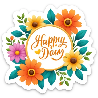 Happy Mother’s Day banner  sticker