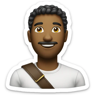 follow me to get rich! sticker