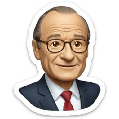 Jacques Chirac sticker
