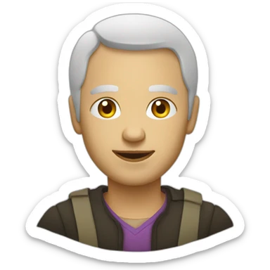 moldavian person sticker