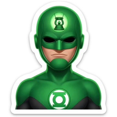 Green Lantern from DC Universe sticker