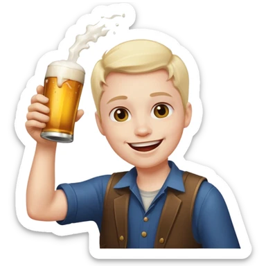 shotgun a beer sticker