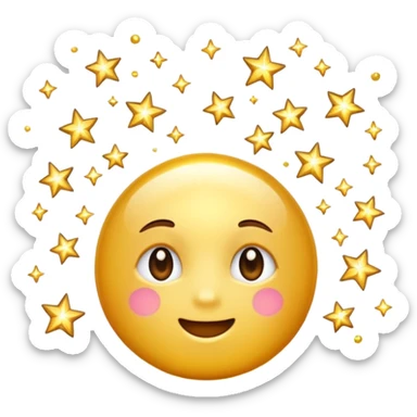 Sparkles emoji (✨) only,
no apple, no fruit,
no face, no character, no object,
simple sparkles, minimal sticker