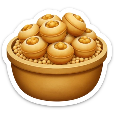 Pani puri sticker