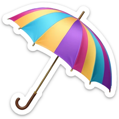 aesthetic umbrella sticker