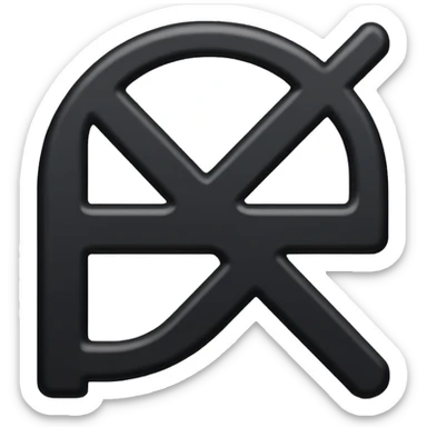 signo de matematica igual  al del que da resultado sticker