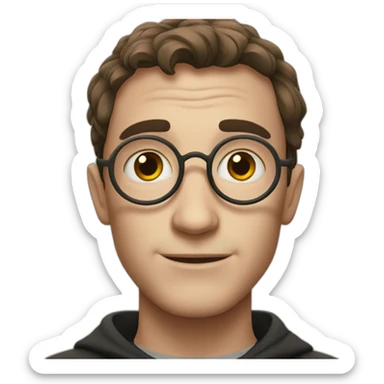 harry potter with a snout sticker