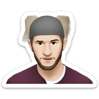 Khabib in a mosque sticker