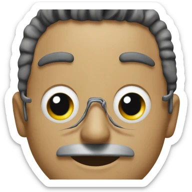 SEÑOR CON UNA llave sticker