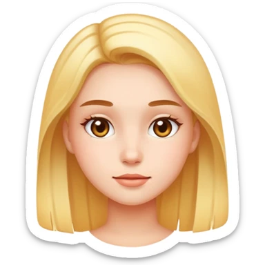 Skin care gilr sticker